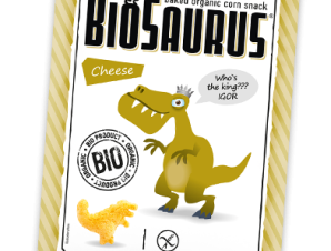 Γαριδάκια με Τυρί Βιολογικά Biosaurus McLloyd’s (50g)