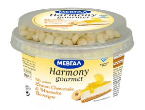 Επιδόρπιο Στραγγιστού Γιαουρτιού Lemon Cheesecake Harmony Gourmet Μεβγάλ (160g)