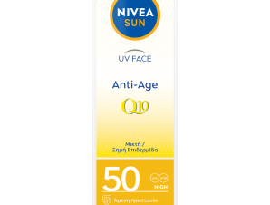 Αντιηλιακή Κρέμα Προσώπου Anti-Age Cream SPF50 Nivea Sun (50ml)