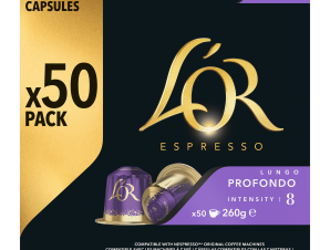 Κάψουλες espresso Lungo Profondo L’OR (50τεμ)