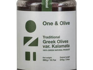 Παραδοσιακές ελιές Καλαμών «One & Olive» “Olive Ergo Anagnostopoulos” 360g>