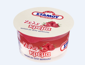 Κρέμα Ζελέ Φράουλα Στάμου (170g)